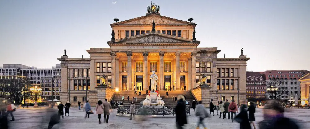Der Gendarmenmarkt in Berlin